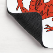Roter Drache Mousepad (Ecke)