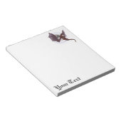 Roter Drache Notizblock (angewinkelt)