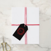 Roter Drache Personalisiert Geschenkanhänger (Mit Garn)