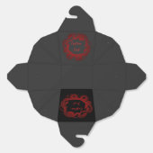 Roter Drache Personalisiert Geschenkschachtel (Ungeklappt)