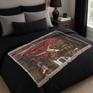 Roter Drache Podcast Fantasy Decke