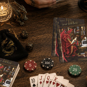 Roter Drache Podcast Fantasy Spielkarten
