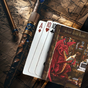 Roter Drache Podcast Fantasy Spielkarten