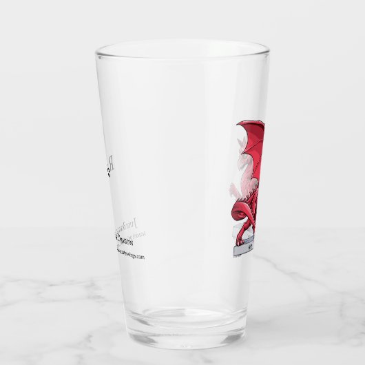 Roter Drache: Ruby vom Juli Glas (Rechts)