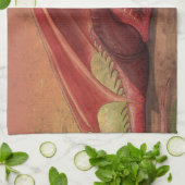 Roter Drache Schlafens Handtuch (Gefaltet)