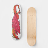 Roter Drache Skateboard (Vorderseite)