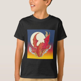 Roter Drache T-Shirt