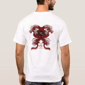 ROTER Drache T-Shirt (Rückseite)