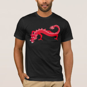 Roter Drache T-Shirt