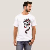 Roter Drache T-Shirt (Vorne ganz)