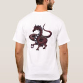Roter Drache T-Shirt (Rückseite)