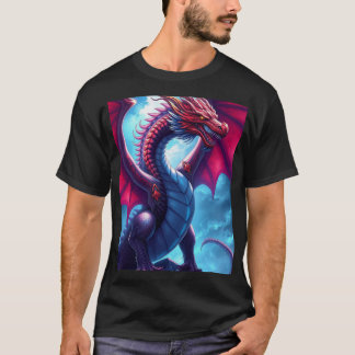 Roter Drache T-Shirt