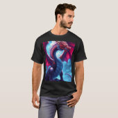 Roter Drache T-Shirt (Vorne ganz)
