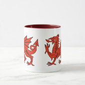 Roter Drache Tasse (Zentrum)