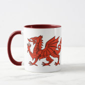 Roter Drache Tasse (Links)