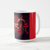 Roter Drache Tokio Kaffeetasse (VorderseiteRechts)