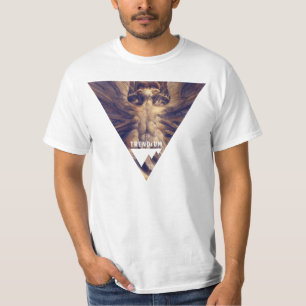 Roter Drache Triangle Trendium Authentisch T-Shirt