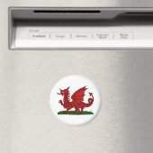 Roter Drache von Wales Magnet (In Situ (Geschirrspüler))