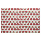 Roter Drache von Wales Stoff (Yard (91,4 cm))