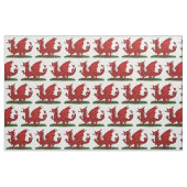 Roter Drache von Wales Stoff (Fat Quarter (45,7 x 55,9 cm))