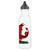 Roter Drache von Wales Trinkflasche (Rechts)