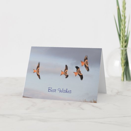 Roter Drachen Karte (Vorderseite)