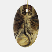 Roter Drachenschmuck Keramikornament (Rechts)