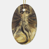 Roter Drachenschmuck Keramikornament (Links)