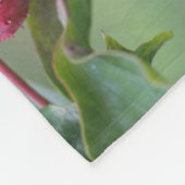 Roter Dragonfly auf Dogwood Frucht Fleecedecke (Ecke)