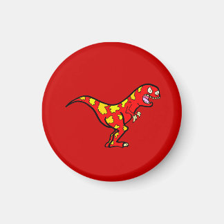 Roter Dryptosaurus Magnet