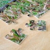 Roter Dschungelvögel Puzzle (Seite)