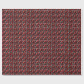 Roter Edelstein Geschenkpapier (Flach)