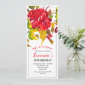 Roter Einladung (Stehend Vorderseite)