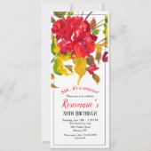 Roter Einladung (Vorderseite)