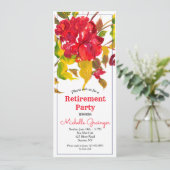 Roter Einladung (Stehend Vorderseite)