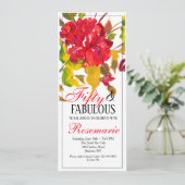 Roter Einladung (Stehend Vorderseite)