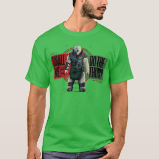 Roter Eins Sollen wir Mädchen machen T-Shirt
