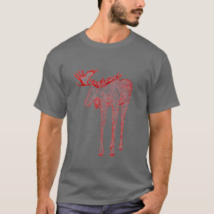 roter Elch-T - Shirt