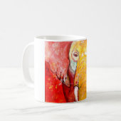 Roter Elefant Kaffeetasse (Vorderseite Links)