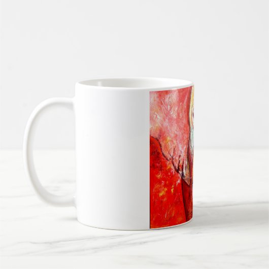 Roter Elefant Kaffeetasse (Links)
