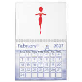 Roter Elefant-Kalender Kalender (Feb 2027)