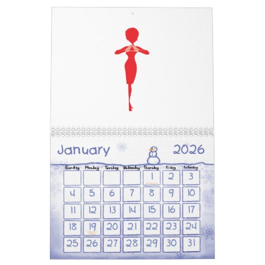 Roter Elefant-Kalender Kalender (Jan 2026)