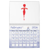 Roter Elefant-Kalender Kalender (Feb 2026)