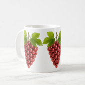 Roter Eleganter Kaffeetasse (Vorderseite Links)
