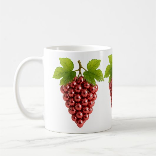 Roter Eleganter Kaffeetasse (Links)