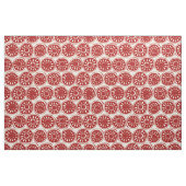 Roter Elfenbein durch Blume Stoff (Fat Quarter (45,7 x 55,9 cm))