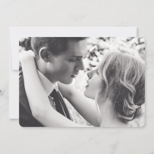 Roter Eukalyptus-Uferfarbe 1. Hochzeitsfeier Einladung (Rückseite)