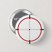 Roter Fadenkreuz-Zielknopf Button (Vorne & Hinten)