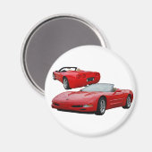 Roter Fahrplan 2002 Magnet (Vorderseite/Rückseite)