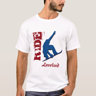 Roter FahrtLoveland Snowboard T-Shirt